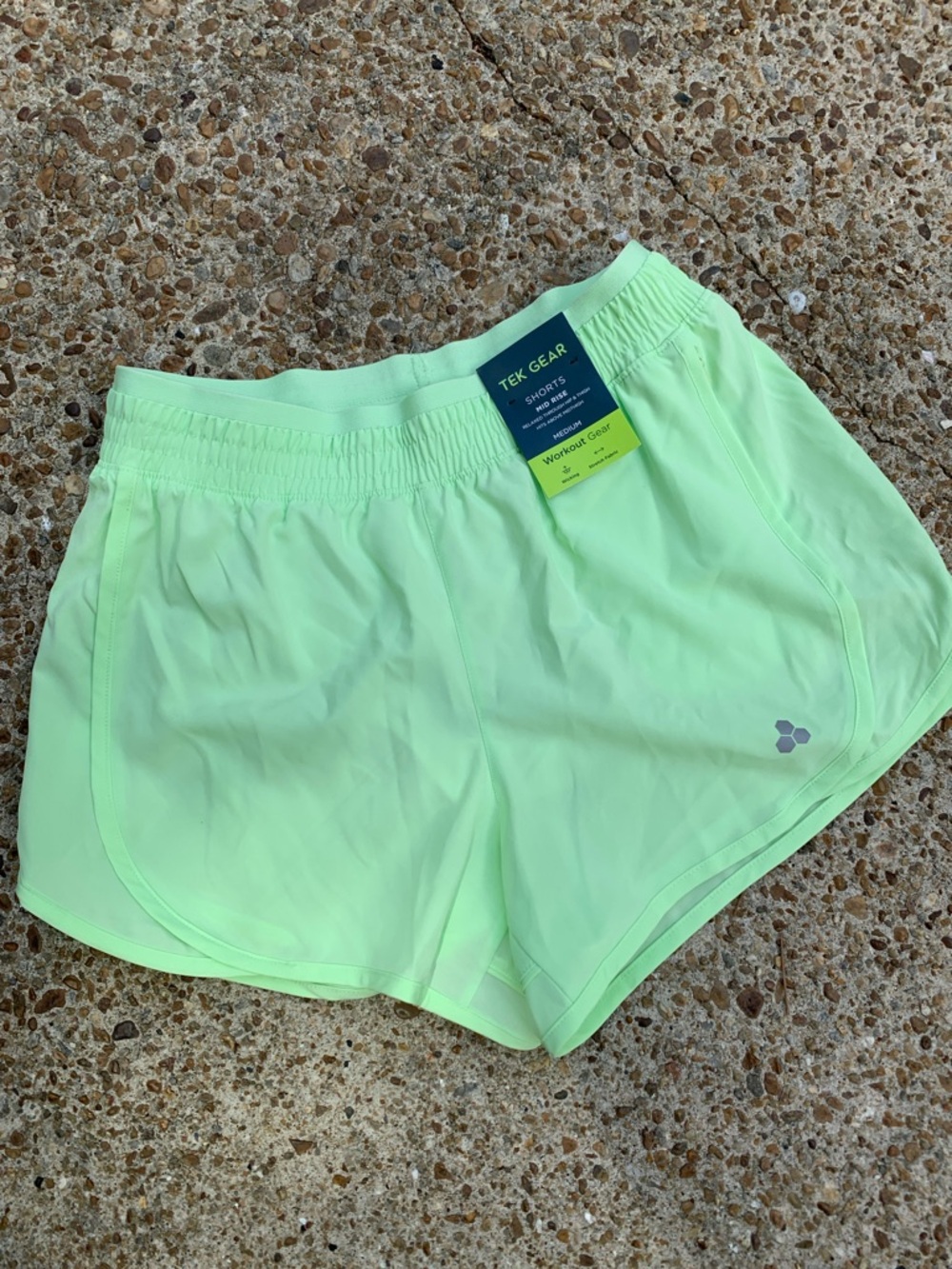 Tek Gear workout mid rise shorts